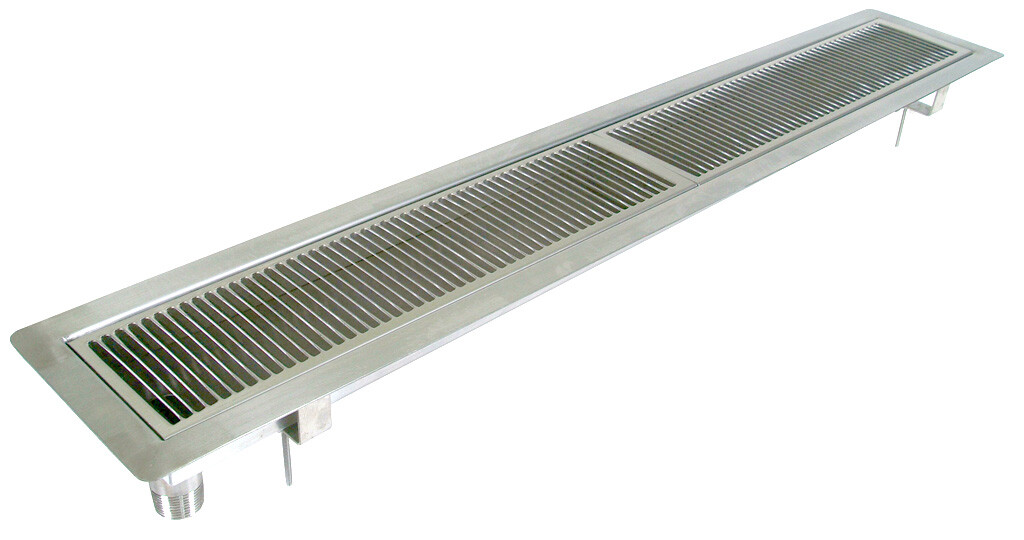 60" Urn Trough With Stainless Steel Drip Plate