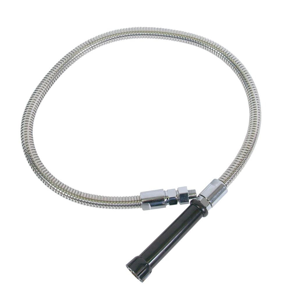 Pre-Rinse Hose 44" Stainless Spray Hose, Includes Universal Adapter