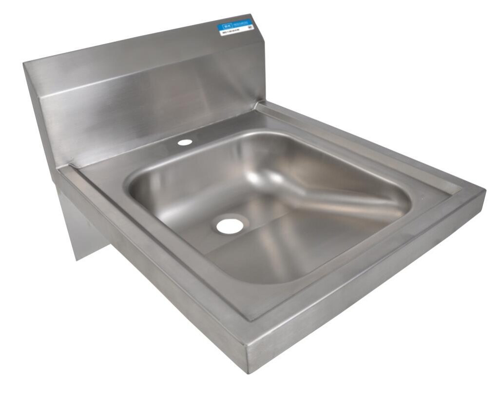 ADA Stainless Steel Hand Sink 1 Hole 14”x16”x5”