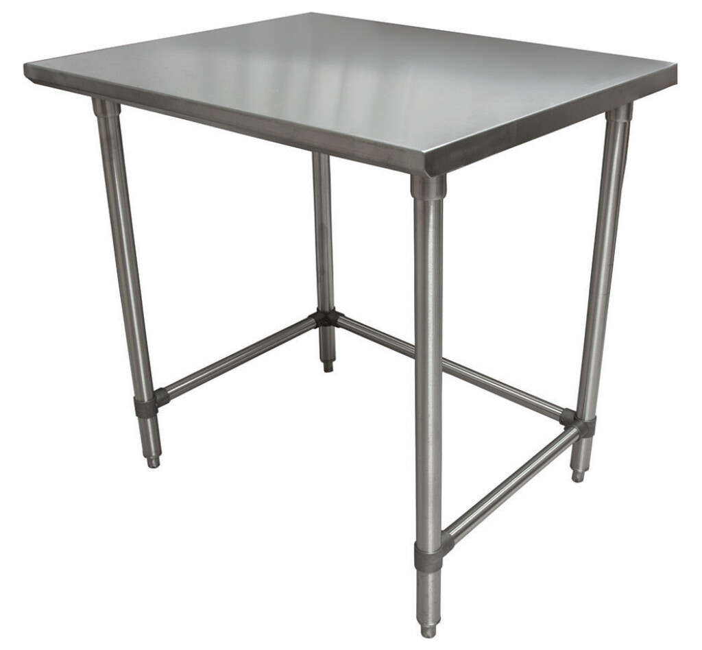 16 Gauge Stainless Steel Work Table Open Base 36"Wx30"D