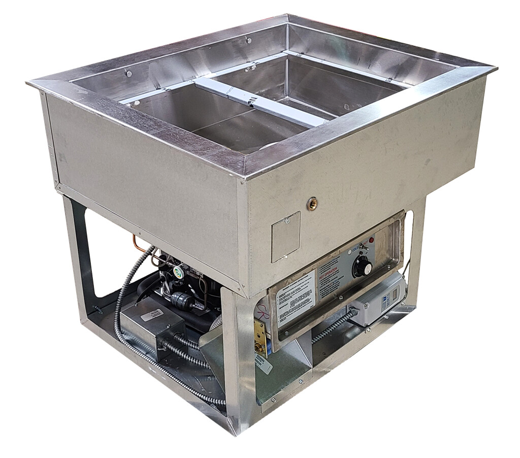 Dual Temp 2 Compartment Drop-In Hot/Cold Food Well