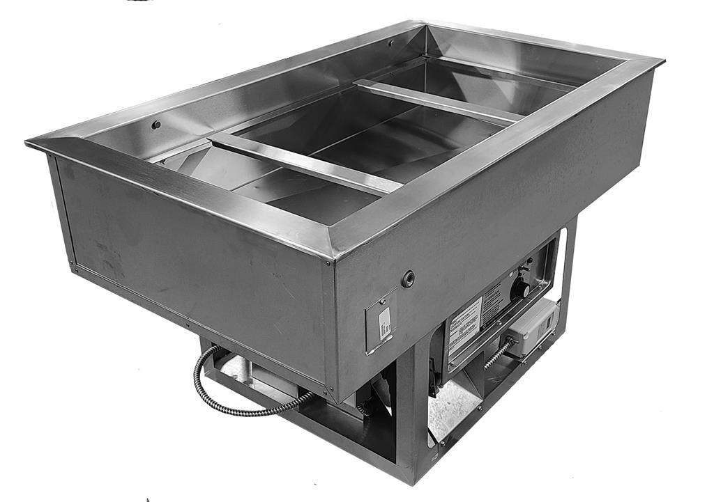 Dual Temp 3 Compartment Drop-In Hot/Cold Food Well
