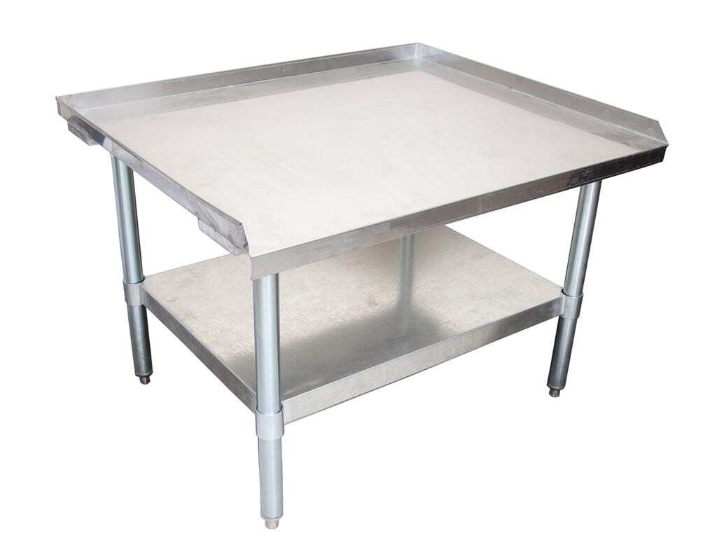 Stainless Steel Economy Equipment Stand with Undershelf 48X30