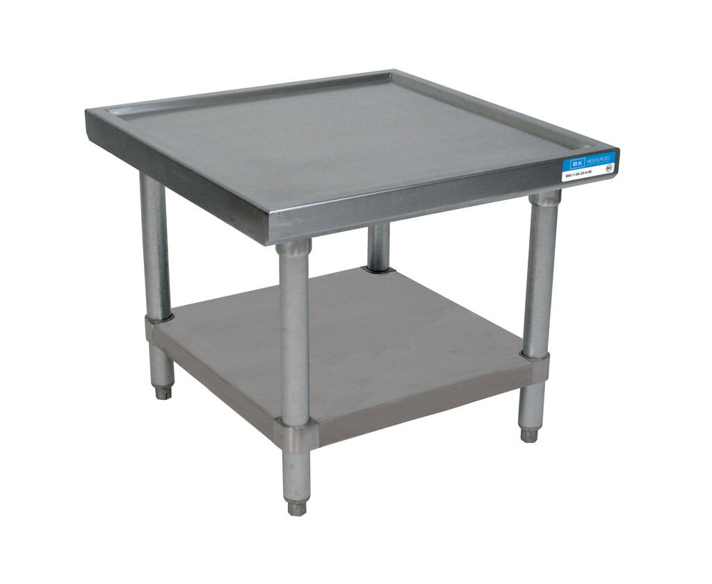 Stainless Steel Machine Stand with Stainless Steel Undershelf 24X24