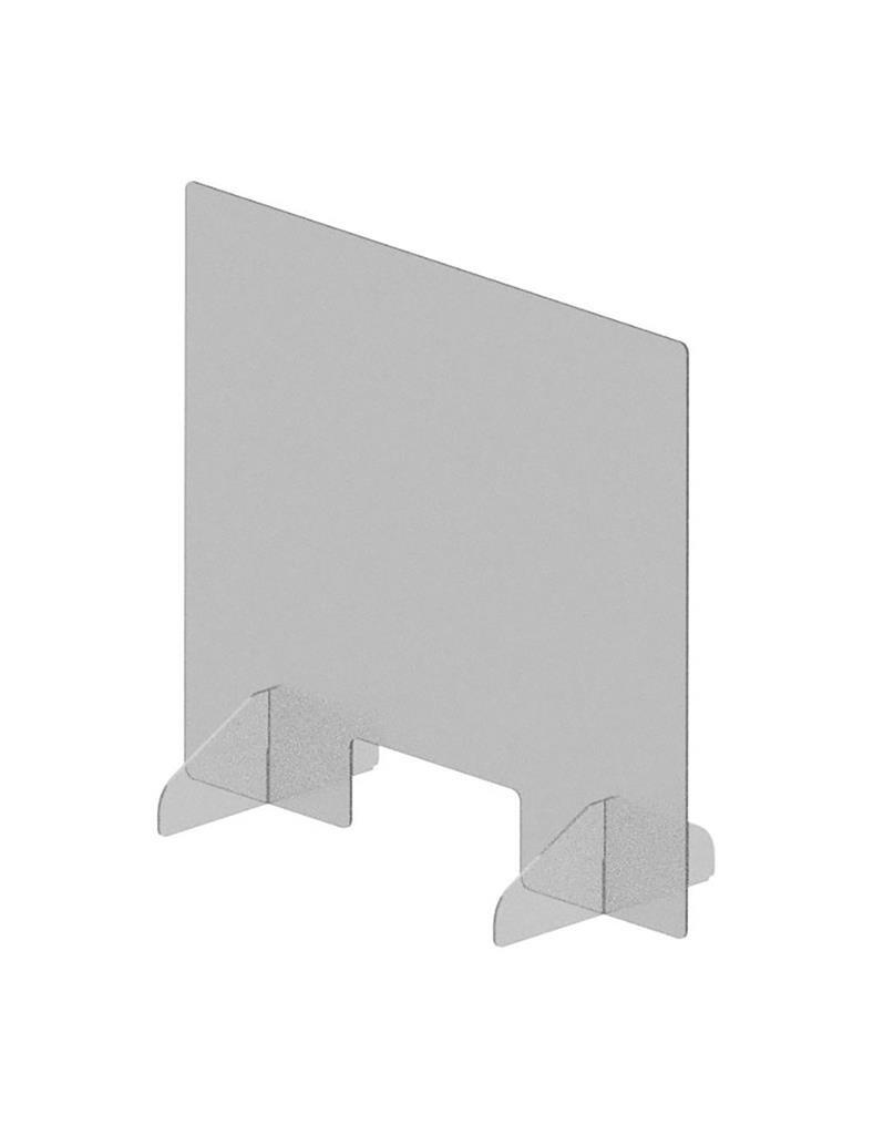 STAND UP  SAFETY BARRIER 31.5X35.5X.220 CL ACRYLIC