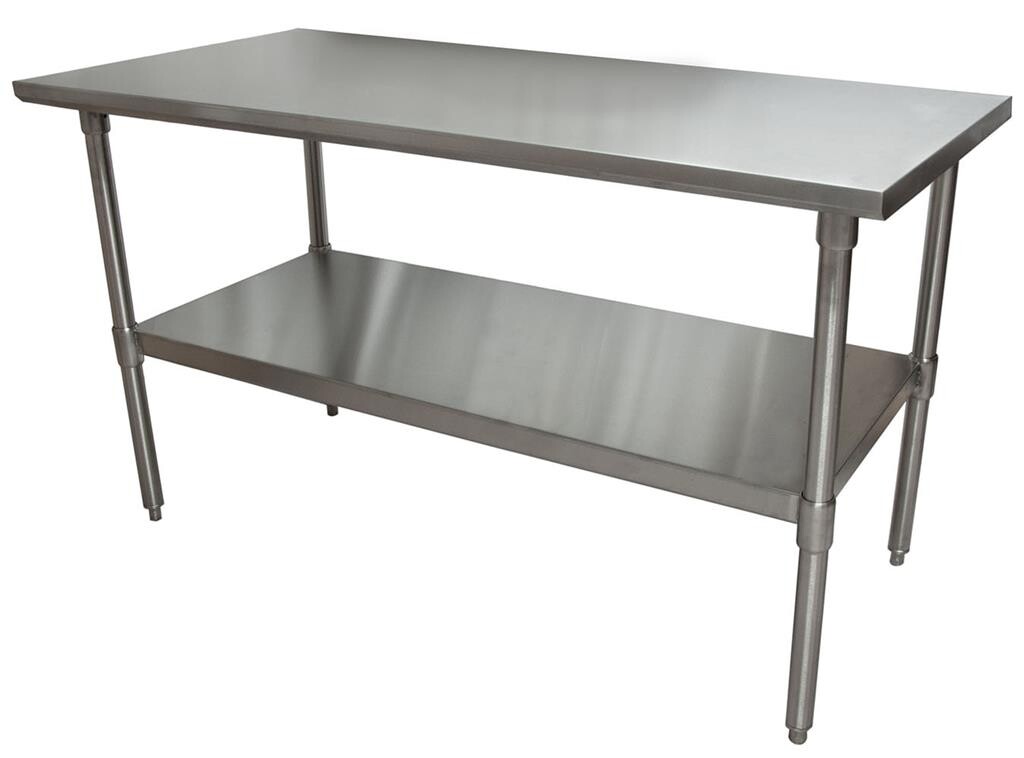 60" X 30" T-430 18GA SS TABLE TOP AND BASE