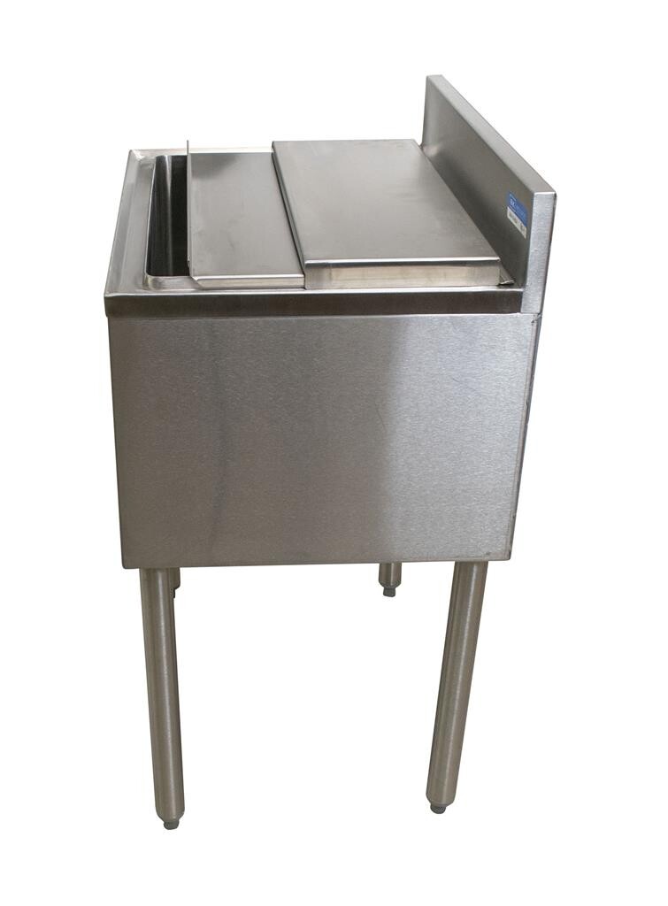 18"X36" Stainless Steel Insulated Ice Bin