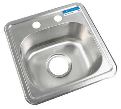 1 Compartment Dropin Sink 15"x15"