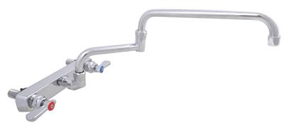 Optiflow Solid Body Faucet with 18" Double-Jointed Swing Spout