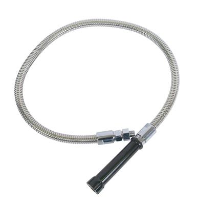 Pre-Rinse Hose, 60" Stainless Spray Hose, Includes Universal Adapter
