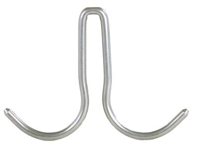 Stainless Steel Double-Prong Pot Hook