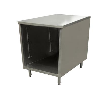 24" X 18" Stainless Steel Cabinet Base Chef Table  