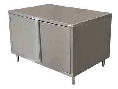 24" X 24" Stainless Steel Cabinet Base Chef Table Hinged Door w/Locks