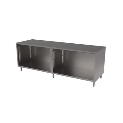 30"x84"  Stainless Steel Cabinet Base Chef Table 