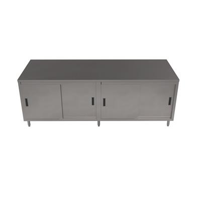 36" X 96" STAINLESS STEEL TOP CHEF TABLE