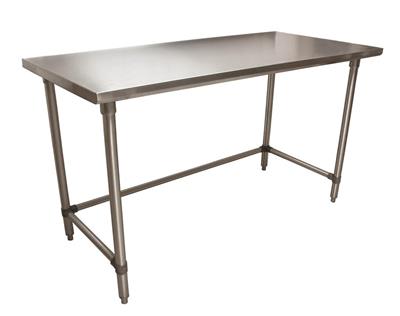 16 Gauge Stainless Steel Work Table Open Base 60"Wx36"D