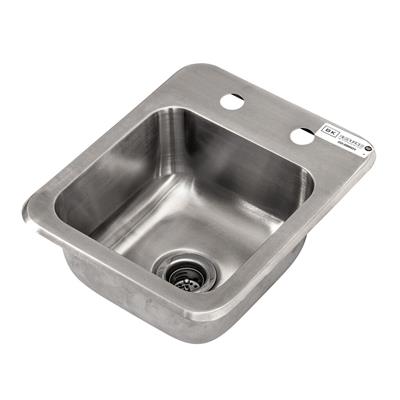 1 Compartment Dropin Sink 9"x9"x4"D Bowl