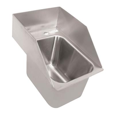 1 Compartment Dropin Sink w/Side Splashes 10"x14"x10"