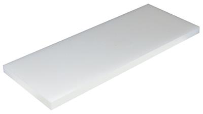 61"x121"x1" Heavy Duty High Density Polyethylene Cutting Board White - Hdpe