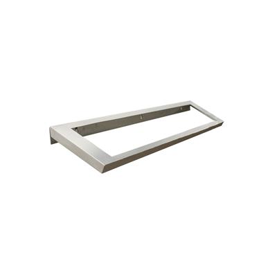 Angled Wall Mount Ingredient Shelf for Food Pans 8" x 42"