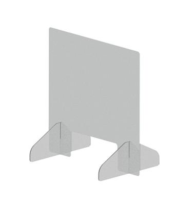 Stand Up  Safety Barrier 23.5X23.5X.220 CL Acrylic