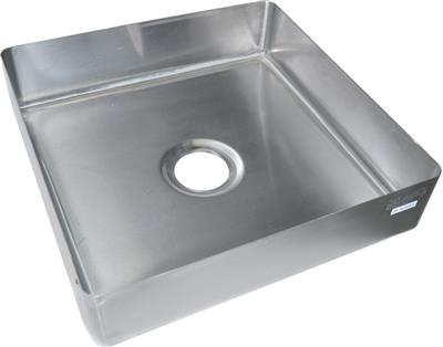 20" x 20" x 5" Stainless Steel Pre-Rinse Bowl