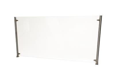 24" Divider Screen With Glass