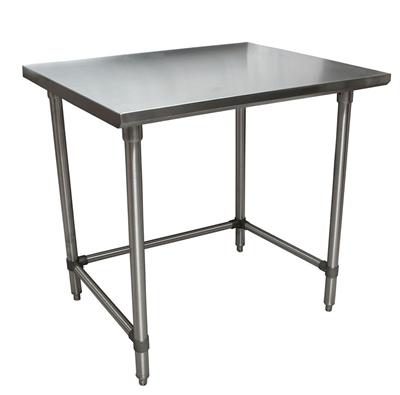 18 Gauge Stainless Steel Work Table With Open Base 30"Wx24"D