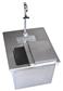 Dropin Ice Bin W/ Water Station, Lid And Faucet