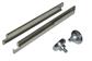 22" Stainless Steel Drawer Slides With Stainless Steel Rollers
