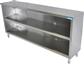 15" X 72" 14 Gauge Type 304 Stainless Steel Dish Cabinet