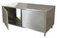 24" X 72" Dual Sided Stainless Steel Cabinet Base Chef Table Hinged Door