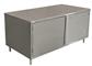 24" X 72" STAINLESS STEEL TOP CHEF TABLE