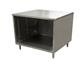 30" X 30" Stainless Steel Cabinet Base Chef Table