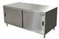 30" X 72" Stainless Steel Cabinet Base Chef Table Sliding Door