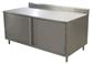 36" X 72" Stainless Steel Cabinet Base Chef Table Hinged Door