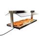 48" Stainless Steel Buffet Warmer With Heated Base, Sneeze Guards And Display Light