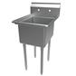 Stainless Steel 1 Compartment Economy Sink  16"x20"x12"