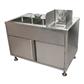Mobile Food Truck Wash Station W/ Water Heater And Fresh/Gray Water Tanks