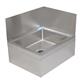 2-Sided Stainless Steel Backsplash 1620 Mop Sinks
