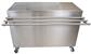 Stainless Steel Serving Counter w/Hinged Doors and Drop Shelf 24X60