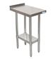 18 Gauge Stainless Steel Filler Table With Undershelf 1 1/2" Riser 24"Wx30"D