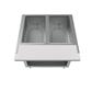 Open Well Electric Steam Table 2 Well - 120V 1000W W/ Enclosed Base