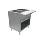 Sealed Well Electric Steam Table 2 Well - 120V 1500W W/ Enclosed Base