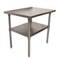 18 Gauge Stainless Steel Work Table W/Undershelf  30"Wx30"D