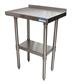 18 Gauge Stainless Steel Work Table Undershelf  1.5" Riser 30"x18"
