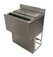 18"X24" Stainless Steel Insulated Ice Bin & Lid w/ Base