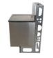 21"X30" Stainless Steel Underbar Glass Rack Storage Cabinet w/ Drainboard Top