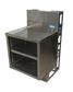 21"X48" Stainless Steel Underbar Glass Rack Storage Cabinet w/ Drainboard Top