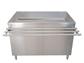 Stainless Steel Cashier-Serve Counter w/Hinged Doors and Lock 30X48